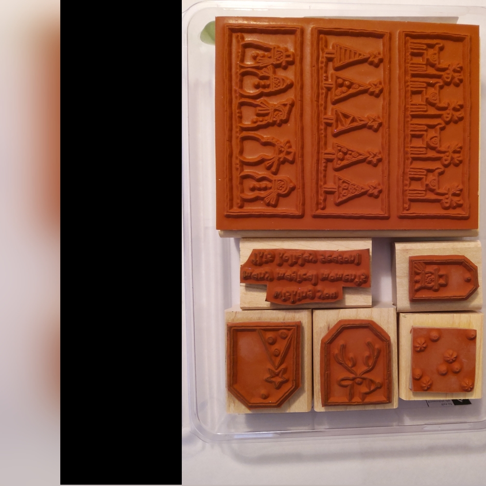 STAMPIN UP FESTIVE FAVORITE Set of 6 - Picture 2 of 5